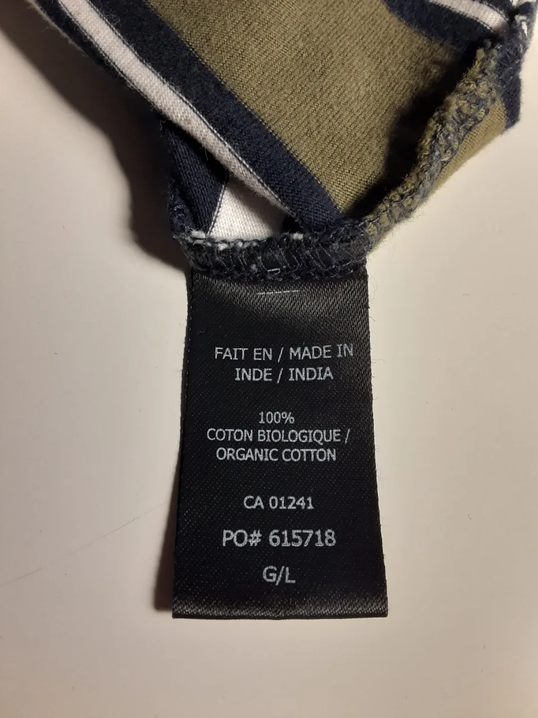 Le 31 - Organic Cotton Striped T-Shirt | S: LG image indicator(10)