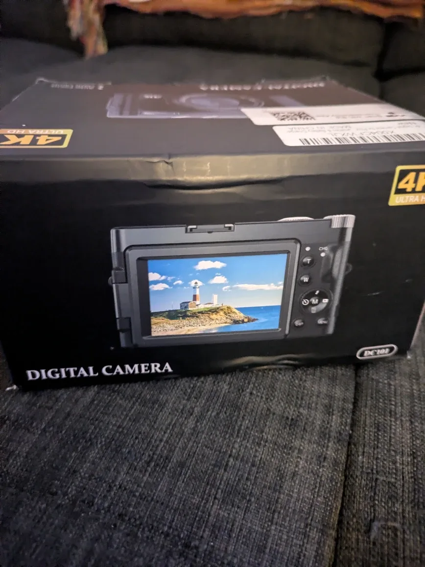 Digital Camera 4K CMOS Digital Zoom image indicator(7)