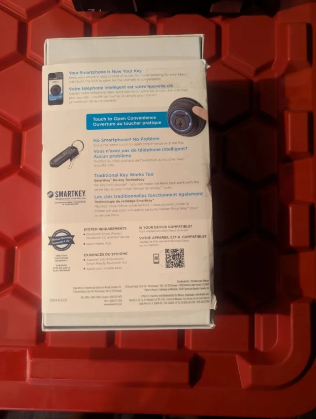 Weiser Kevo Bluetooth Enabled Deadbolt image indicator(2)