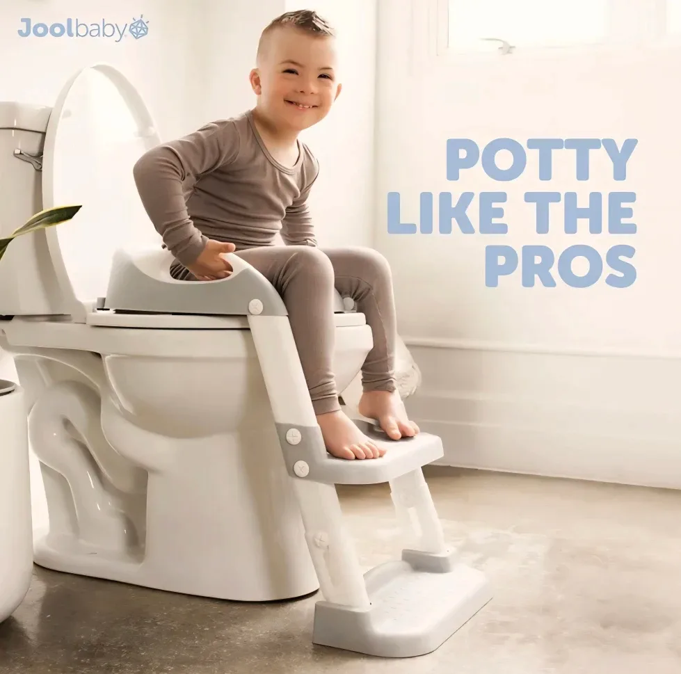 Joolbaby Potty Training Ladder - Soft Cushioned Seat image indicator(3)