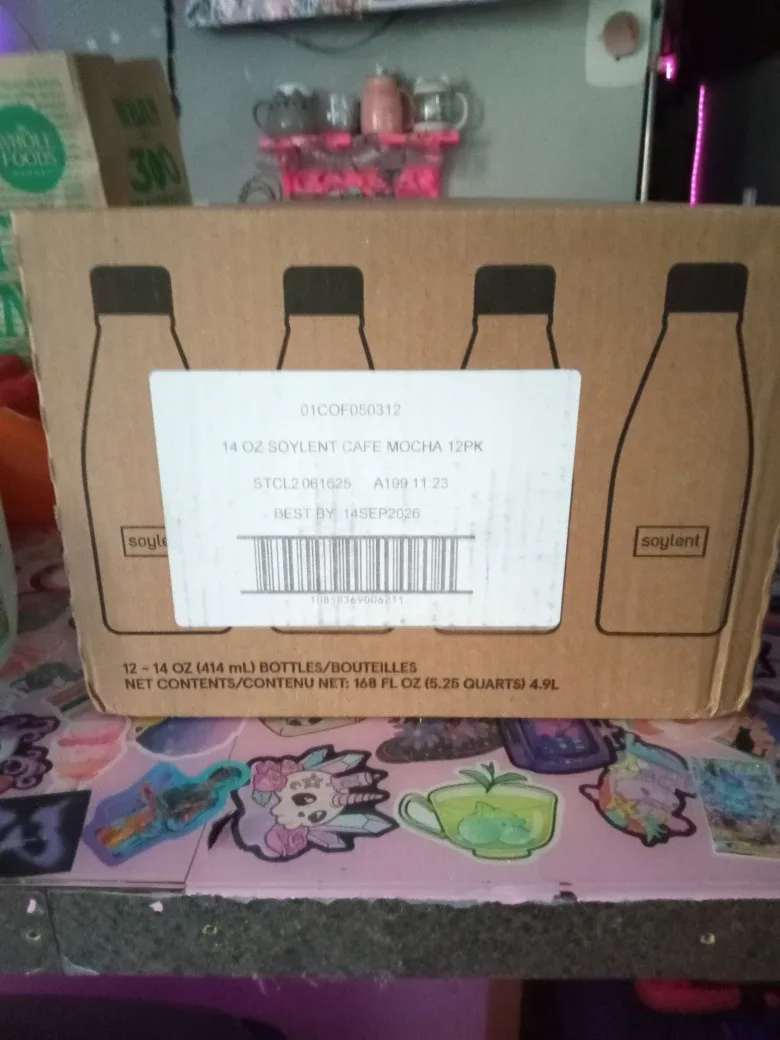 Soylent Cafe Mocha 14oz (10 pack) image indicator(8)