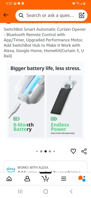 New SwitchBot Curtain 3 - Make Curtains Smart image indicator(6)