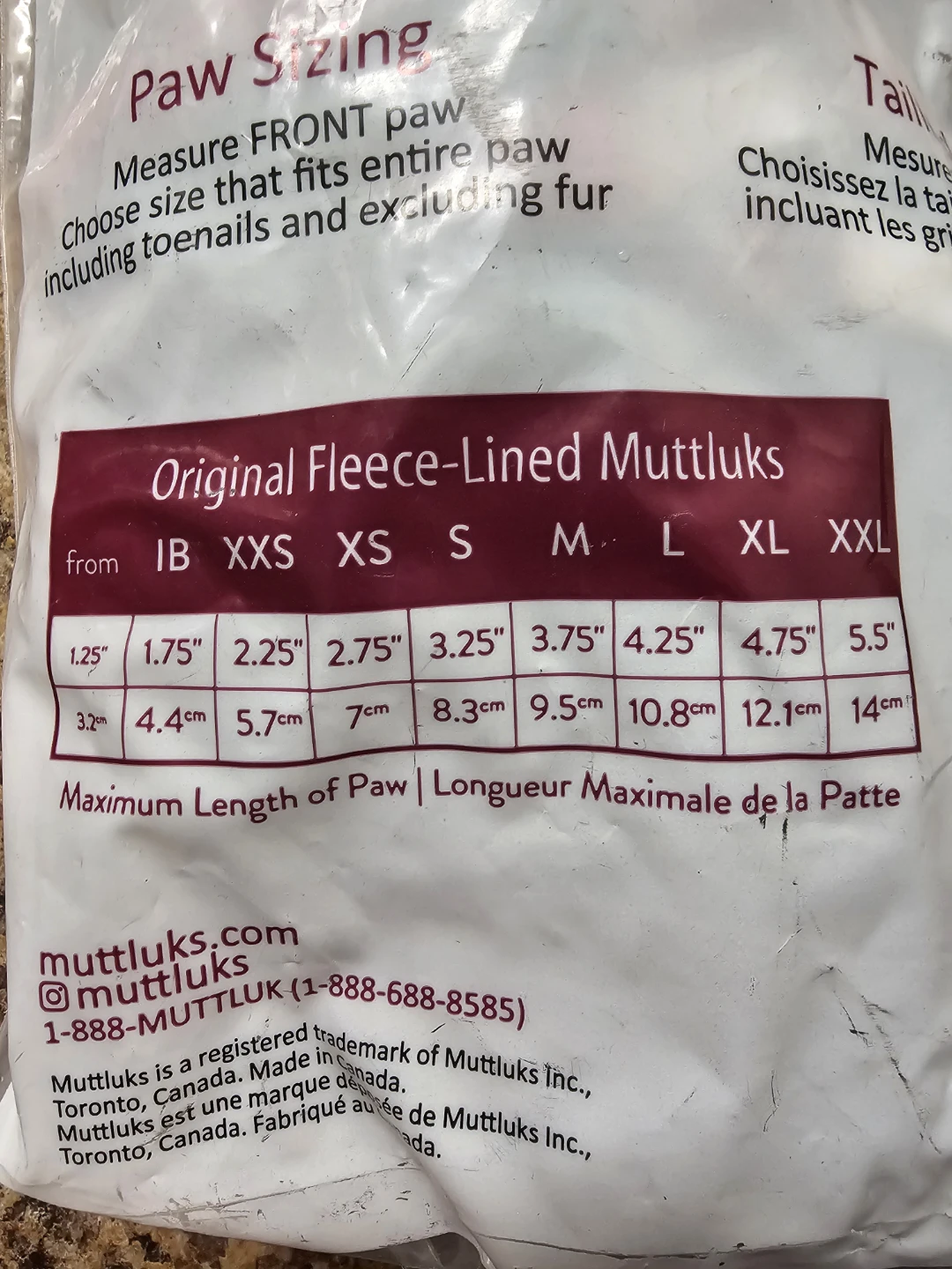 Muttluks Fleece Lined Dog Boots - Size L (Red) - photo 3