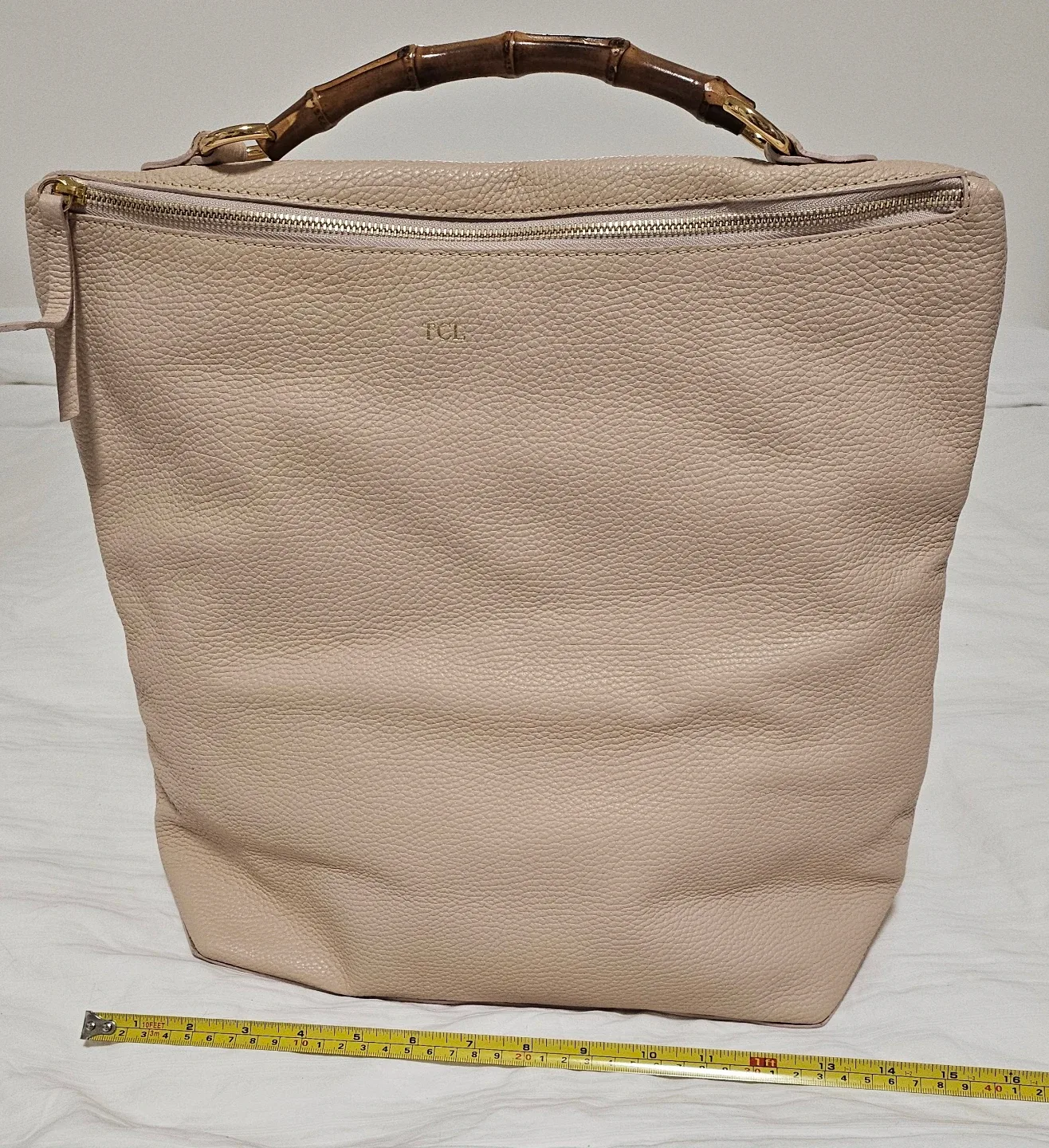 Mark And Graham Elisabetta Pebbled Leather Backpack image indicator(3)