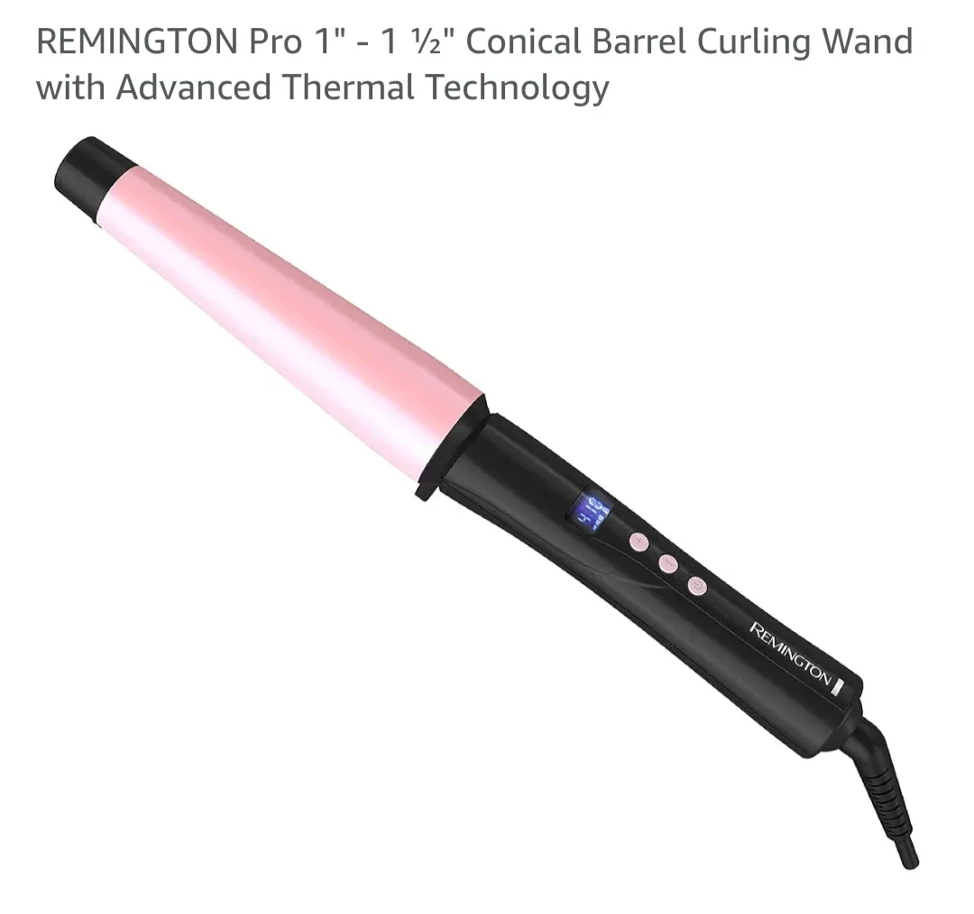 Remington Pro 1"-1 1/2" Conical Curling Wand image indicator(3)