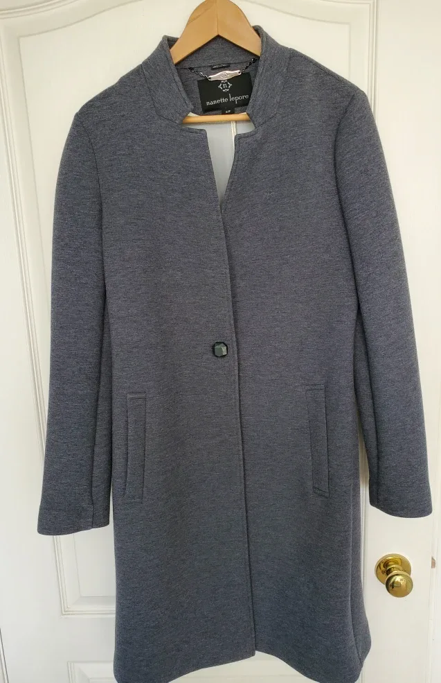 Nanette Lepore Ladies Grey Coat image indicator(2)