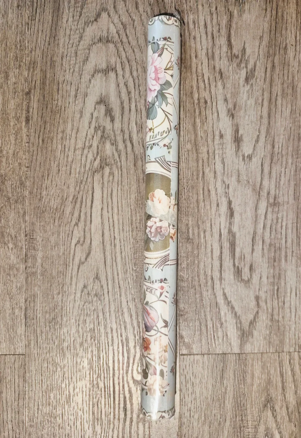 Floral Vintage Design Peel & Stick Wallpaper 17.3"×118.1" image indicator(2)