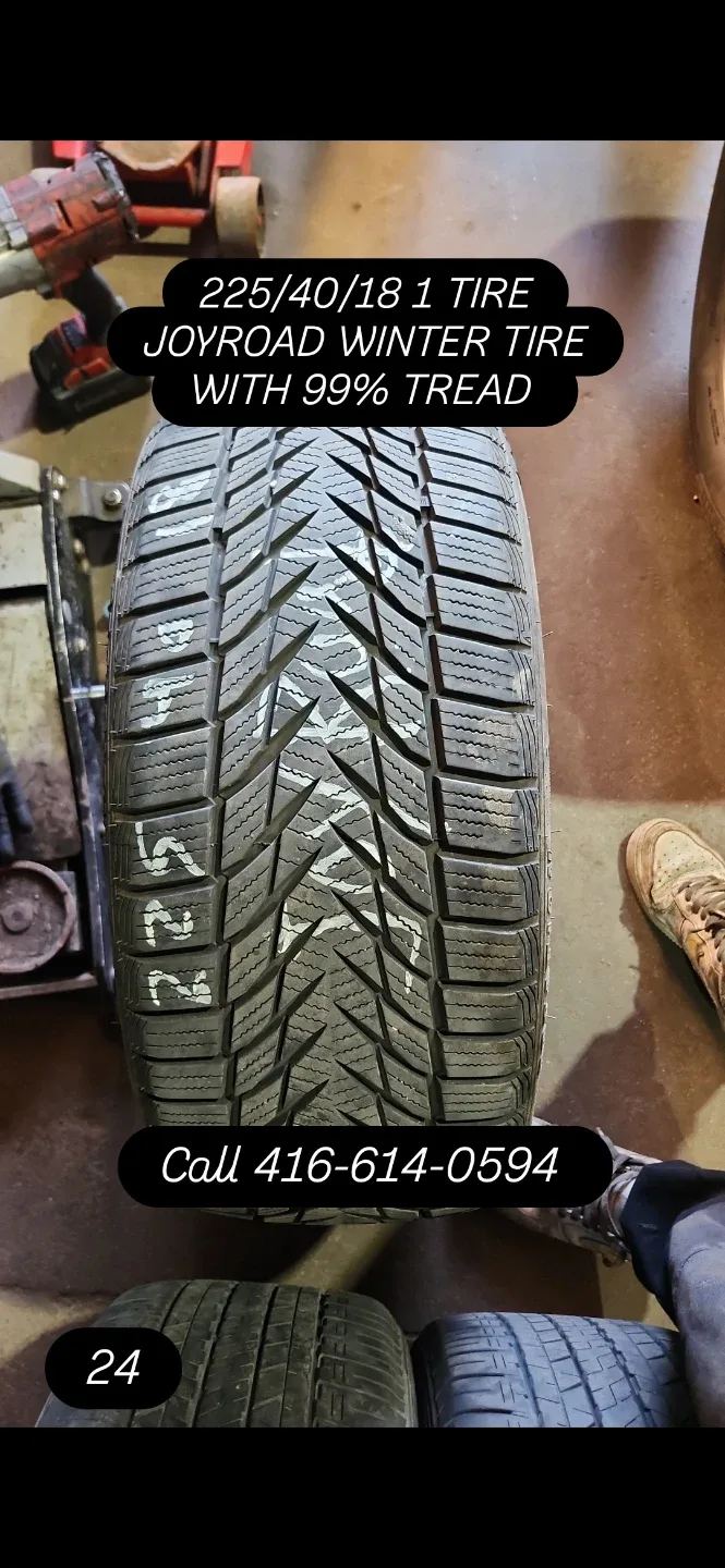 Joyroad 225/40/18 Winter Tire - 99% Tread thumbnail