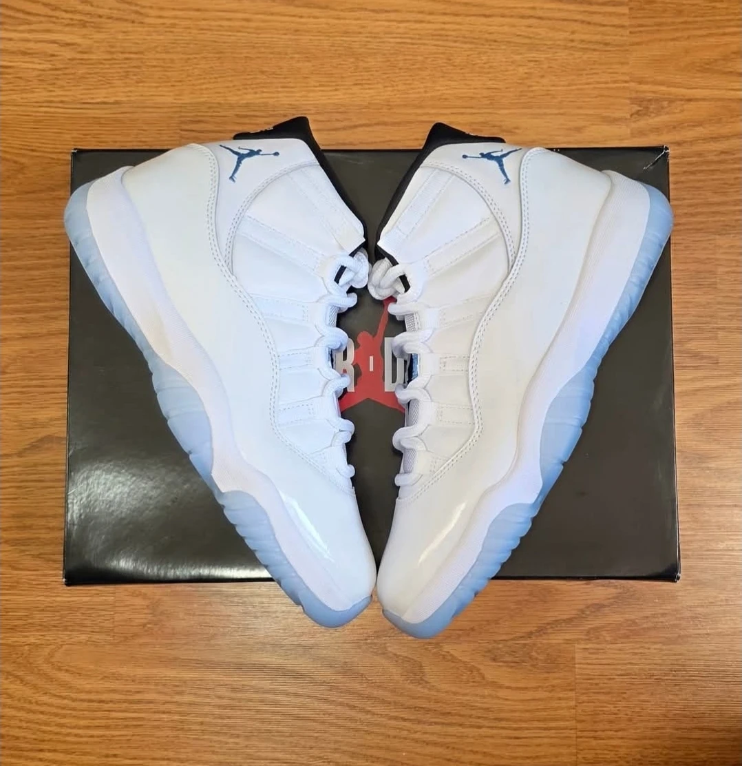 Air Jordan 11 Retro Legend Blue Shoes Size 7