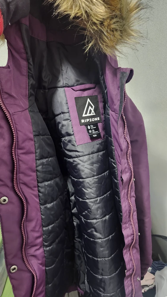 Ripzone Purple Winter Jacket - Size M girls - photo 3