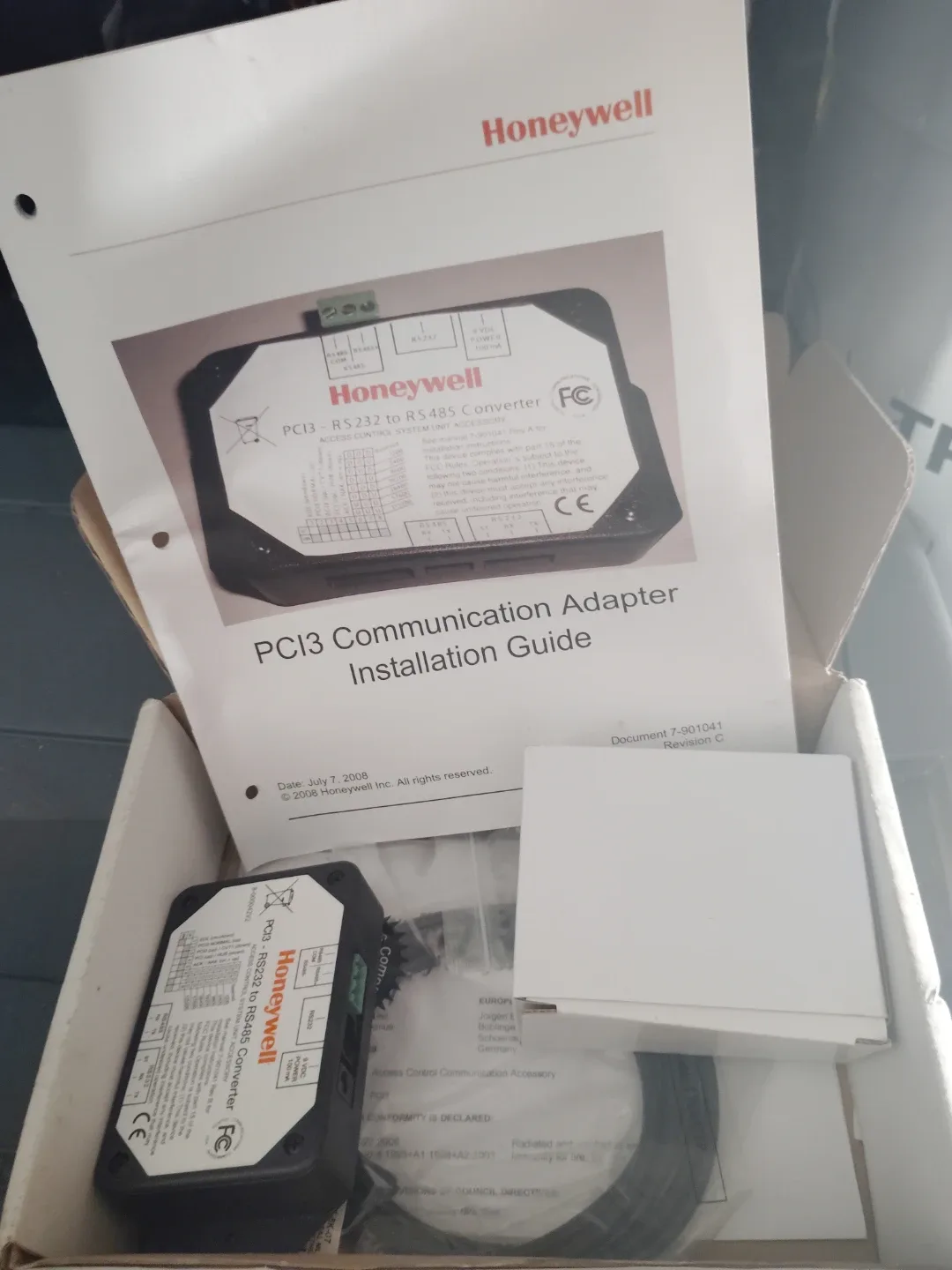 Mixed Lot: Honeywell, Lantronix, System Sensor & More image indicator(4)