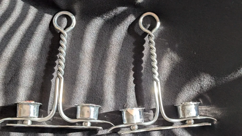 Buenilum Hand Wrought Candlestick Holders image indicator(3)