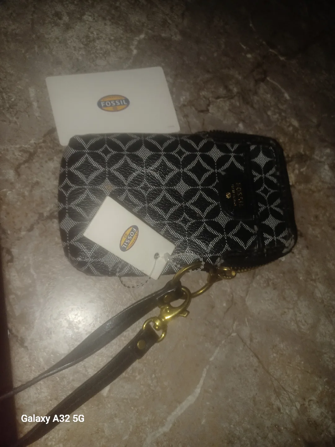 Fossil Mini Siv Carryall Black Multi Wristlet - NEW 🥕🥕 image indicator(3)