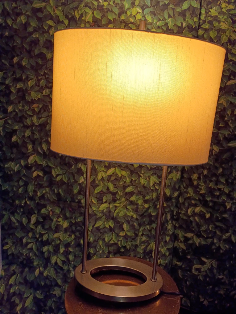 Modern Stainless Steel Table Lamp - photo 2