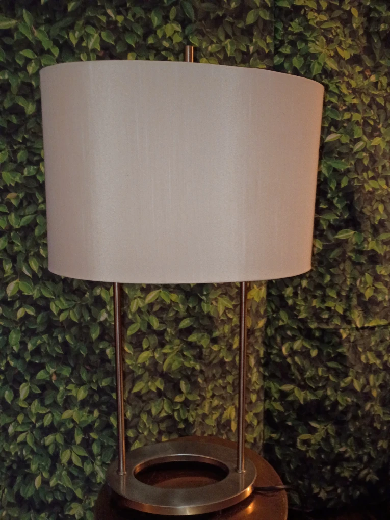Modern Stainless Steel Table Lamp - photo 3