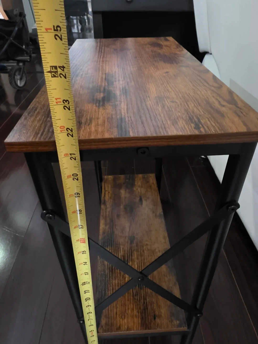 Wood & Metal Side Table image indicator(4)