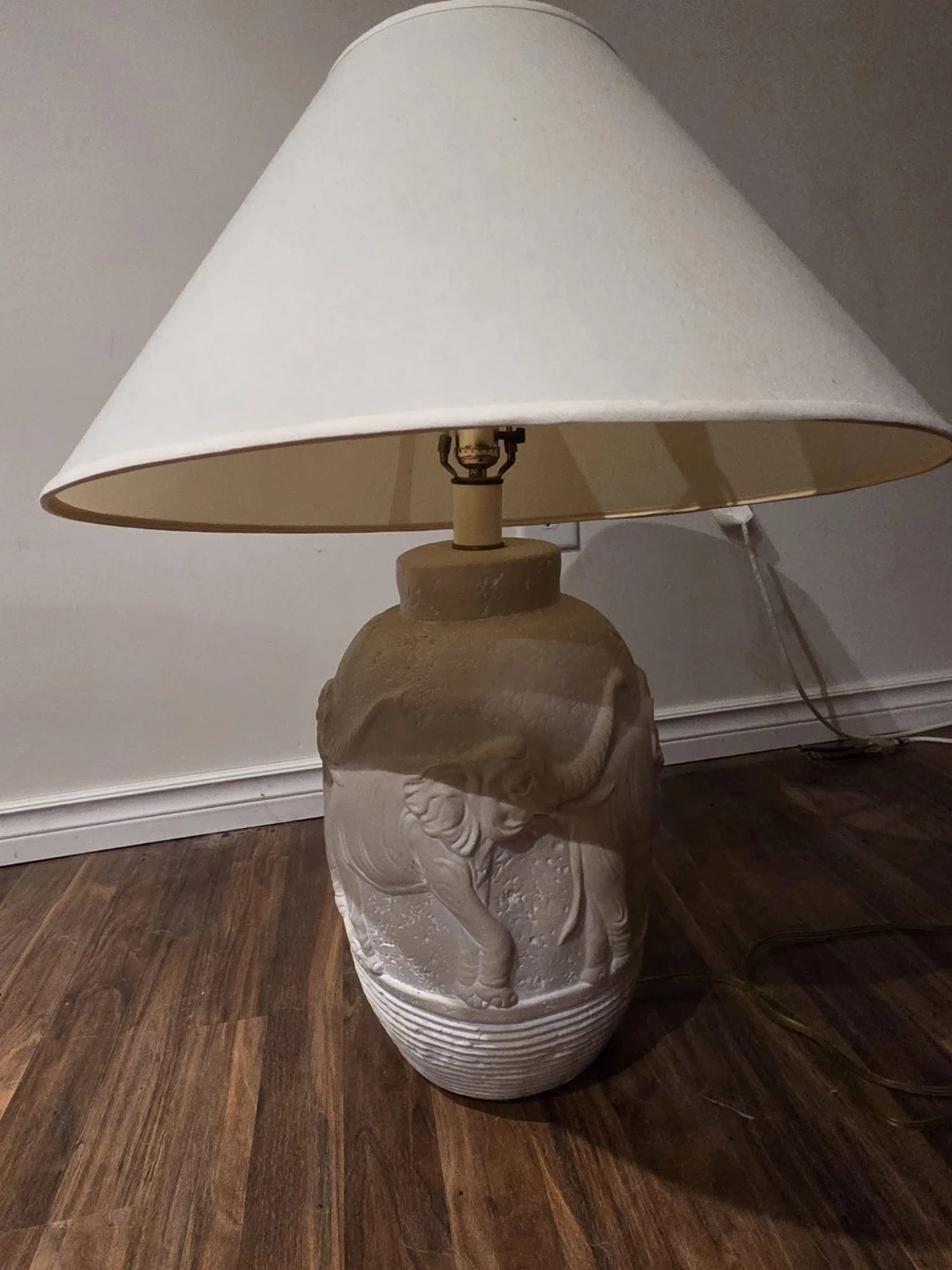 One Elephant Design Table Lamp with shade