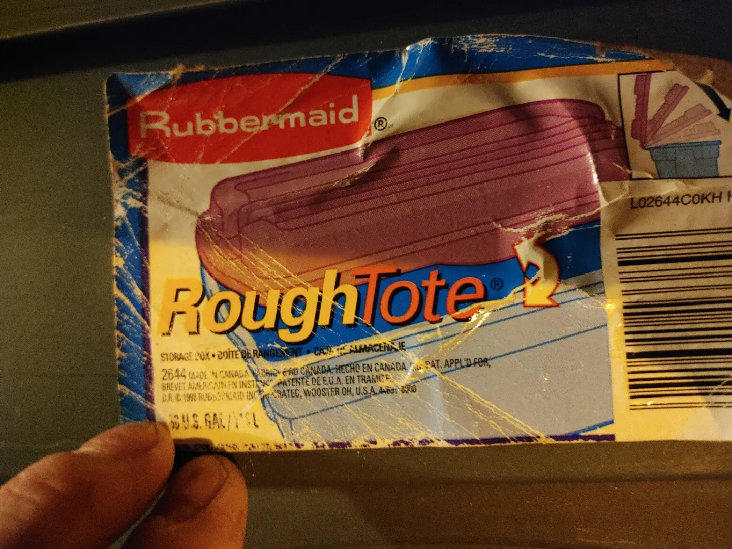 Two storage bins for sale image indicator(4)