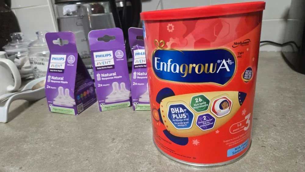 Enfagrow A+ Stage 3 & Philips Avent Nipples image indicator(4)