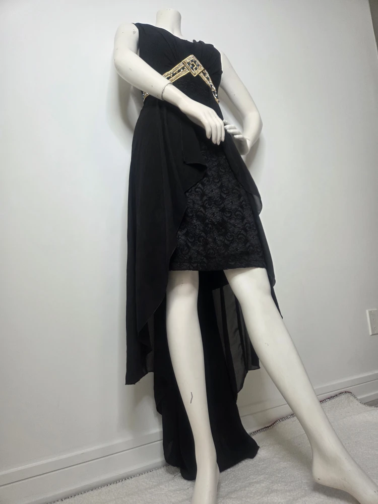 Black Hi-Lo Dress - photo 2