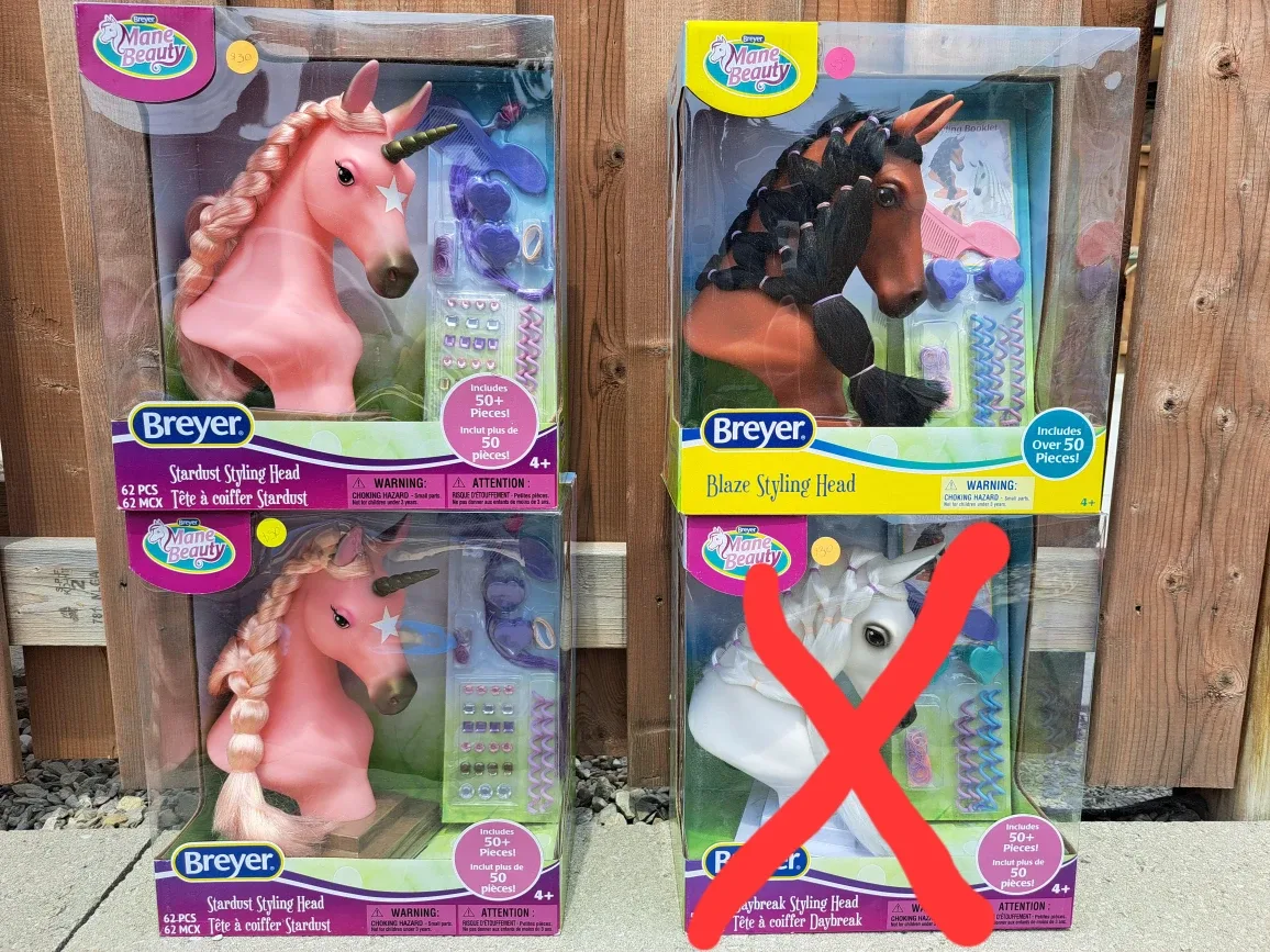 Breyer Styling Heads image indicator(1)