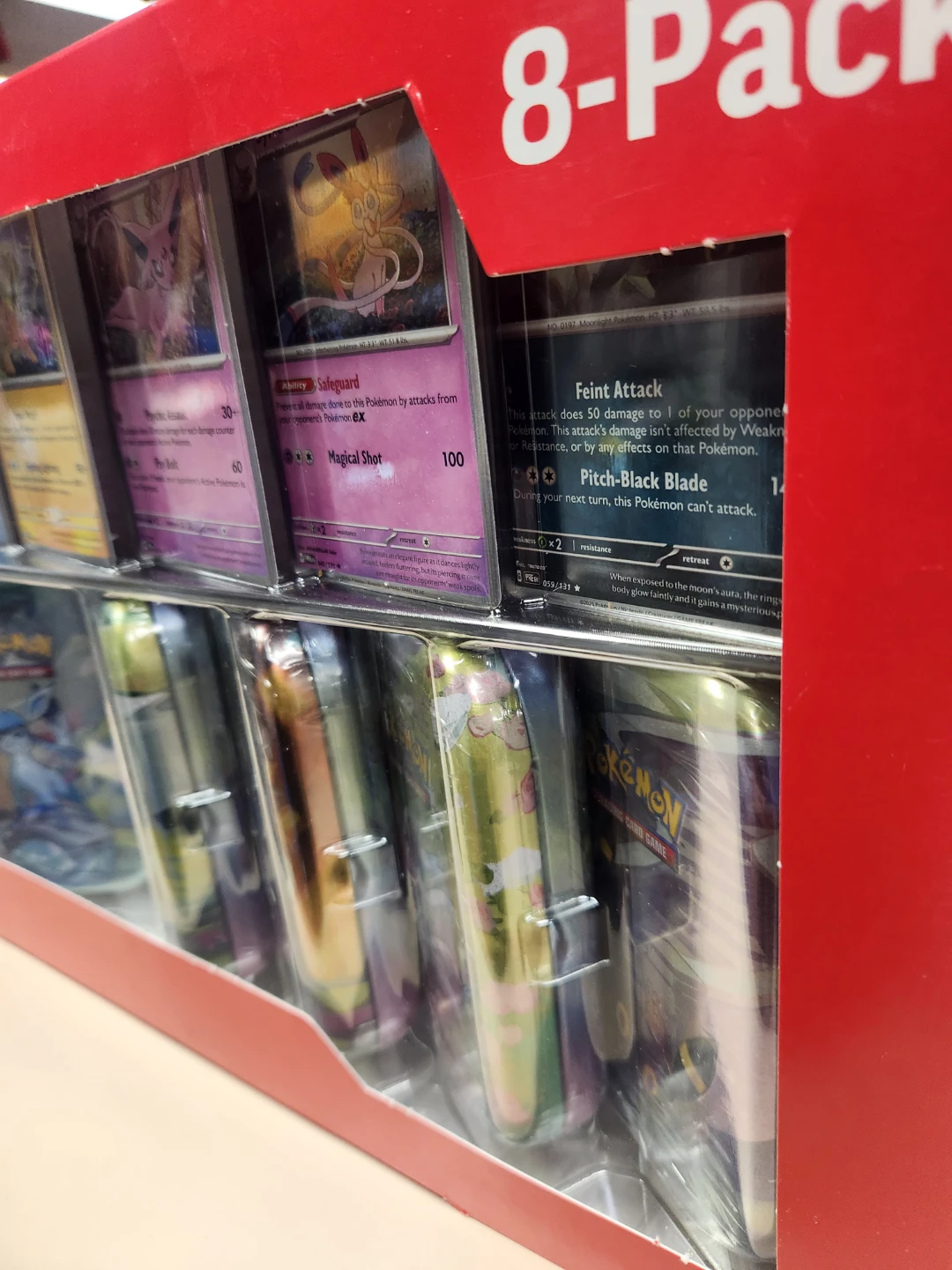 Pokemon Trading Card Game Eevee Evolution Tin 8-Pack - photo 3