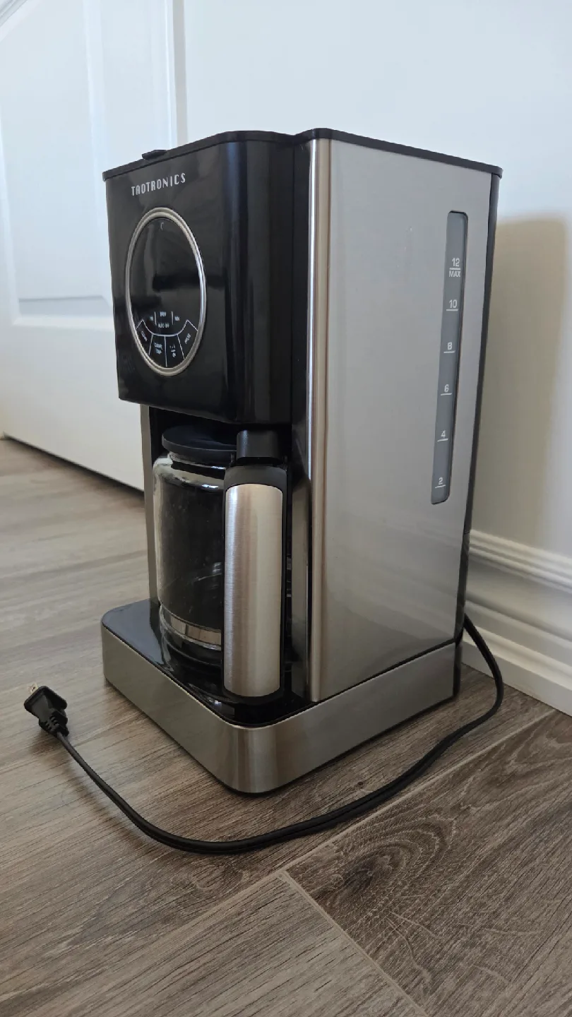 TaoTronics 12-Cup Programmable Coffee Maker image indicator(3)