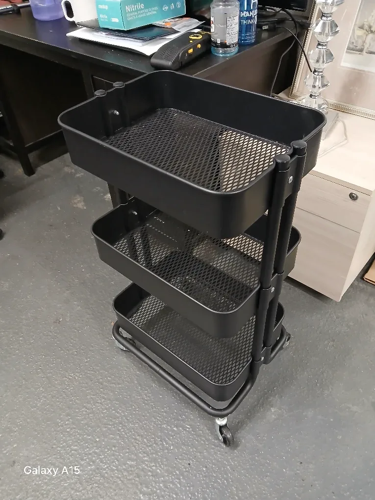 IKEA Raskog Utility Cart - Black