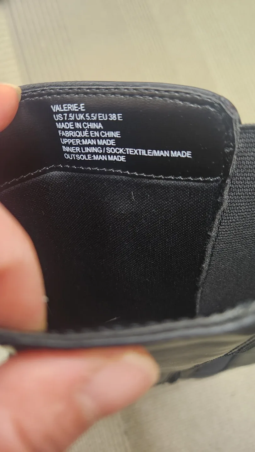 Black Valerie-E Boots - Size 7.5 image indicator(3)