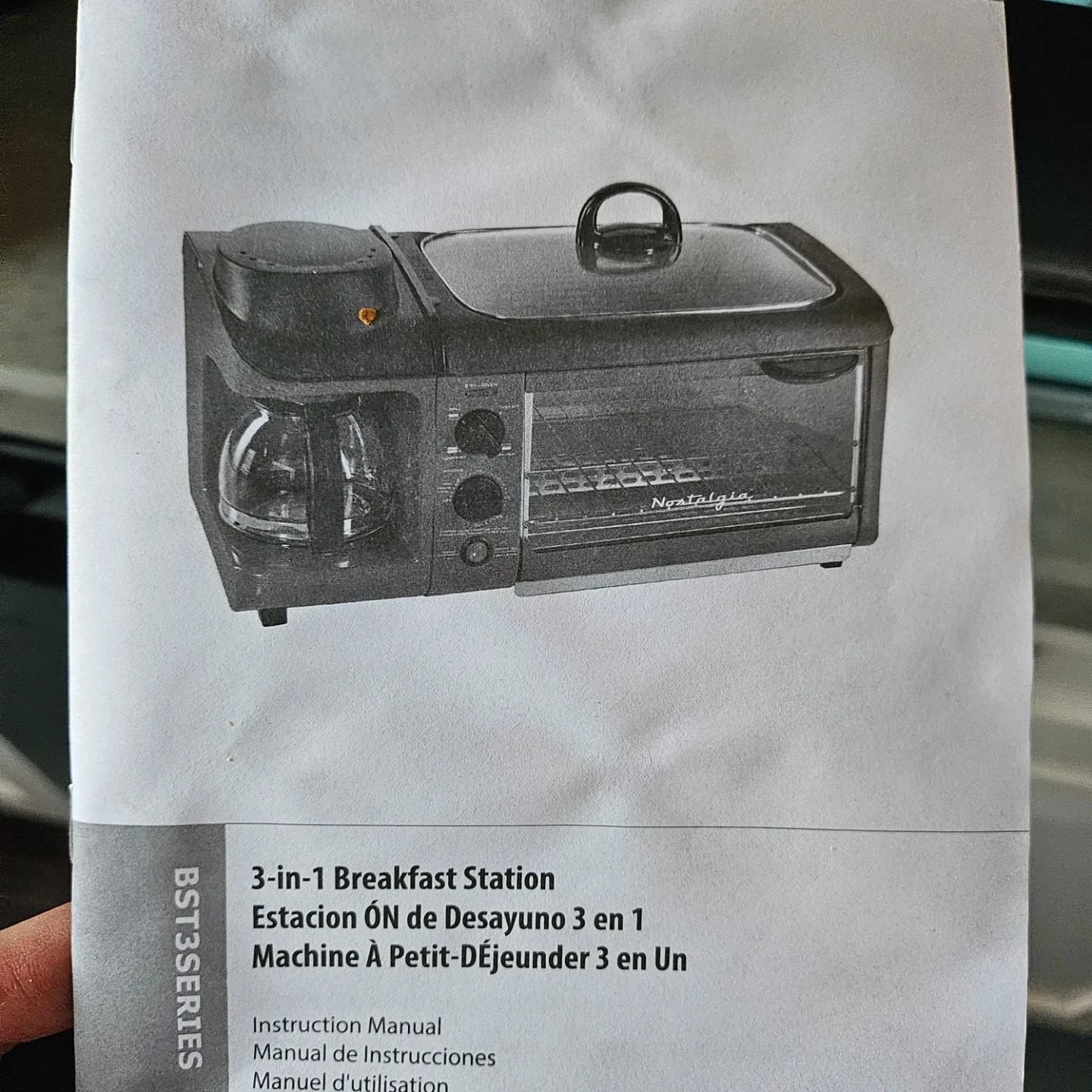 Nostalgia 3-in-1 Breakfast Station, BST3 Series image indicator(2)