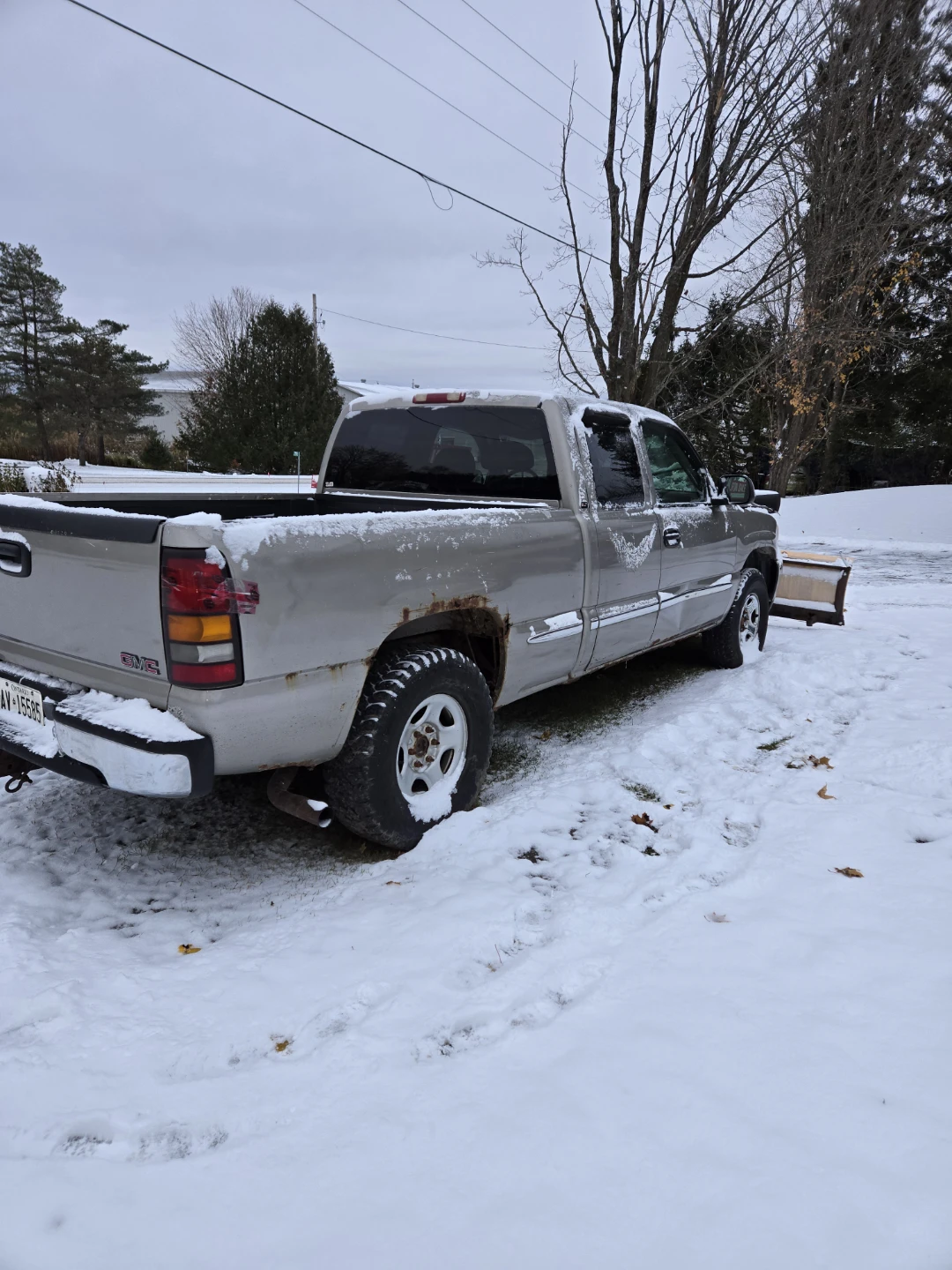 GMC Sierra Truck with Snow Plow - photo 5