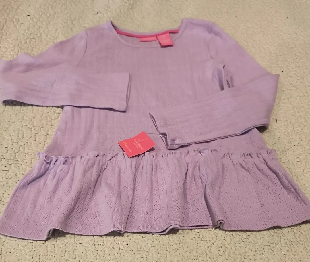 Coral Richards Lilac Girls' Long Sleeve Top image indicator(3)