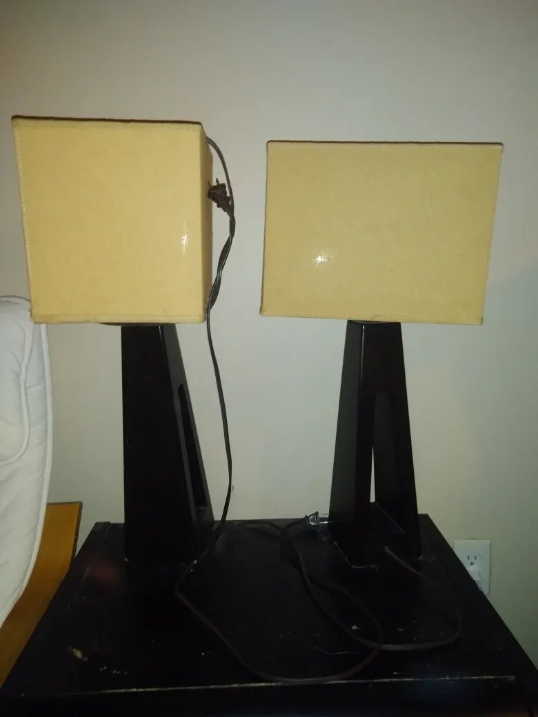 Matching Table Lamps - Set of 2
