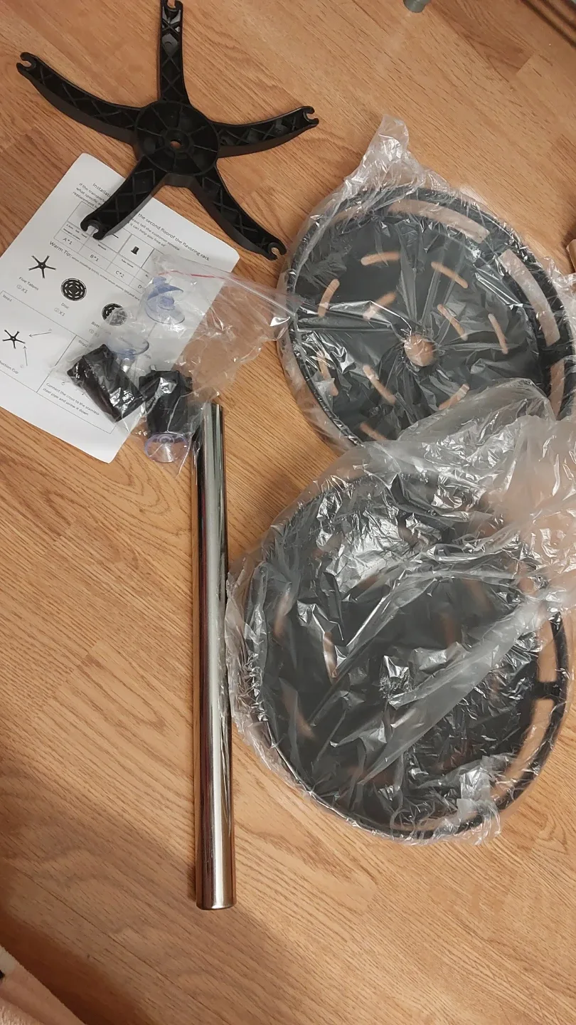 🥕BRAND NEW 360° Rotatable Seasoning Shelf - Black image indicator(4)