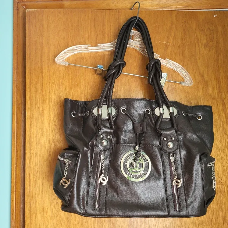 Chanel Coco Brown Leather Tote Bag