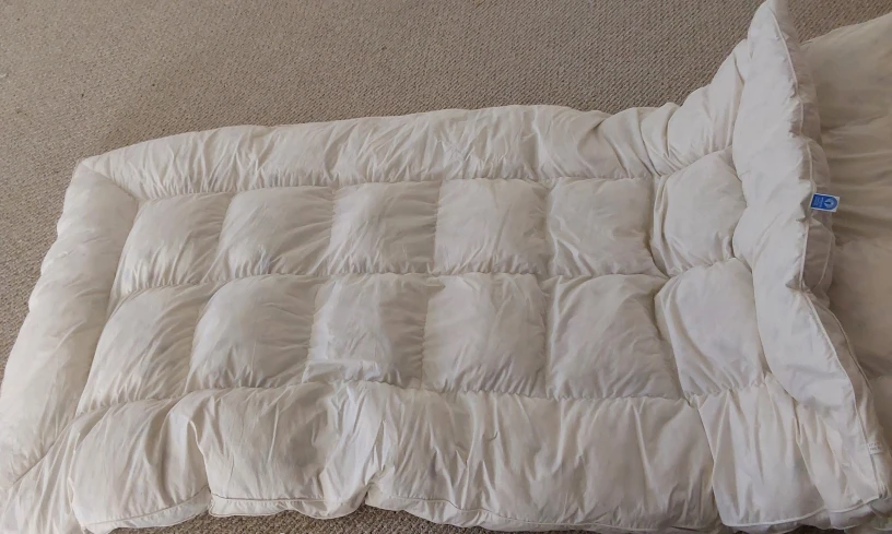 Duckdown mat for bed in excellent condition