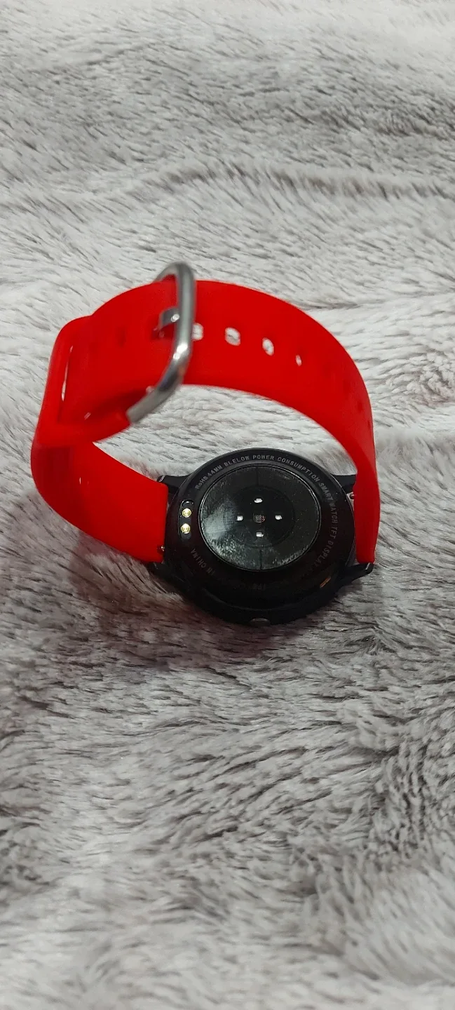 Smart Watch with Red Band image indicator(4)