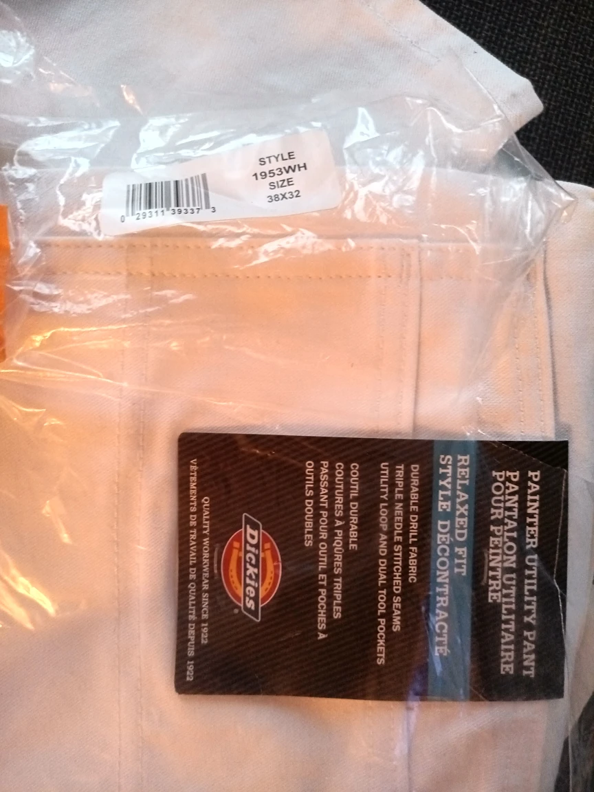 New Dickies Double Knee Painter's Pants - 38x32 - photo 4