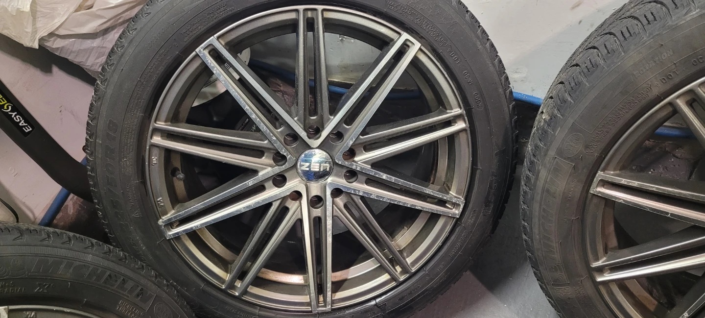 Michelin X-Ice 225/50R18 Winter Tires on 18" Alloy Rims