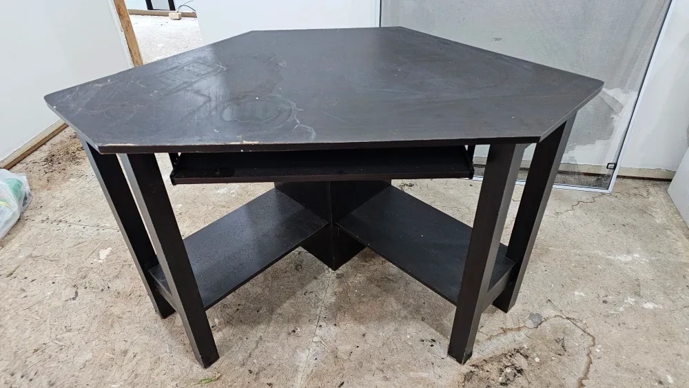 Dark Brown Corner Desk image indicator(2)