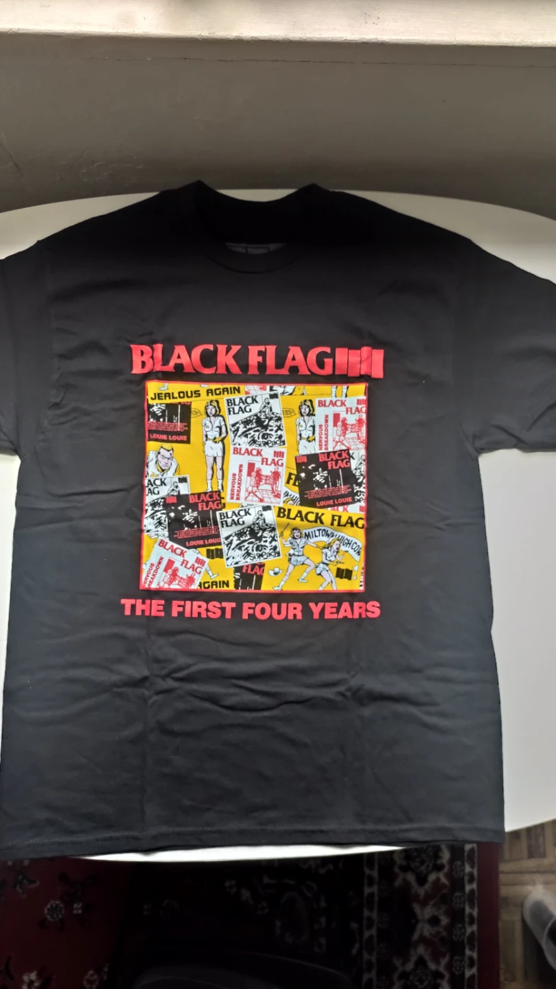 Band T-Shirts: Circle Jerks, Black Flag, Descendents, Die Krupps - photo 3