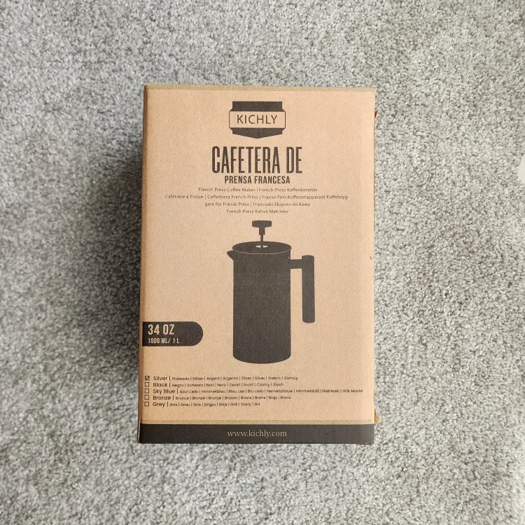 Kichly 34 Oz French Press - Brand New!