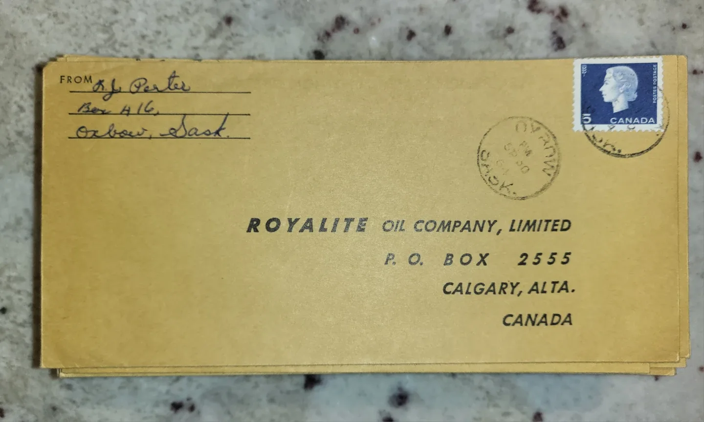 Vintage Royalite Oil Company Envelopes image indicator(2)