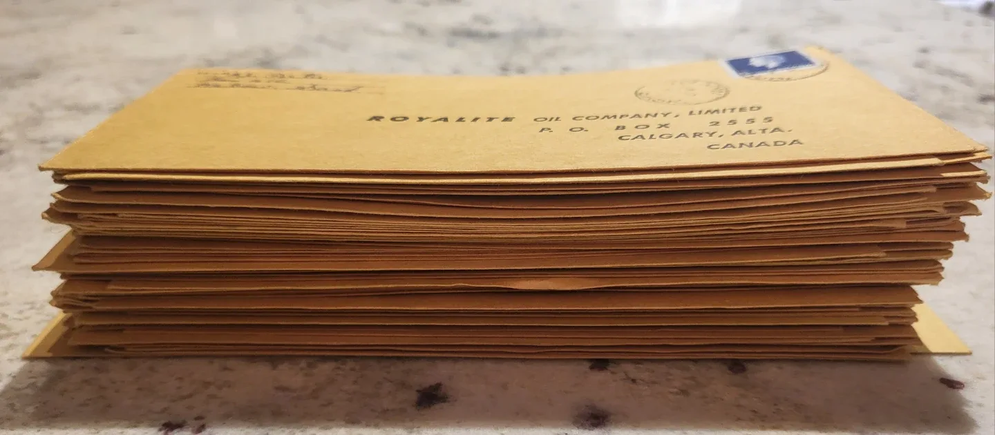 Vintage Royalite Oil Company Envelopes image indicator(6)
