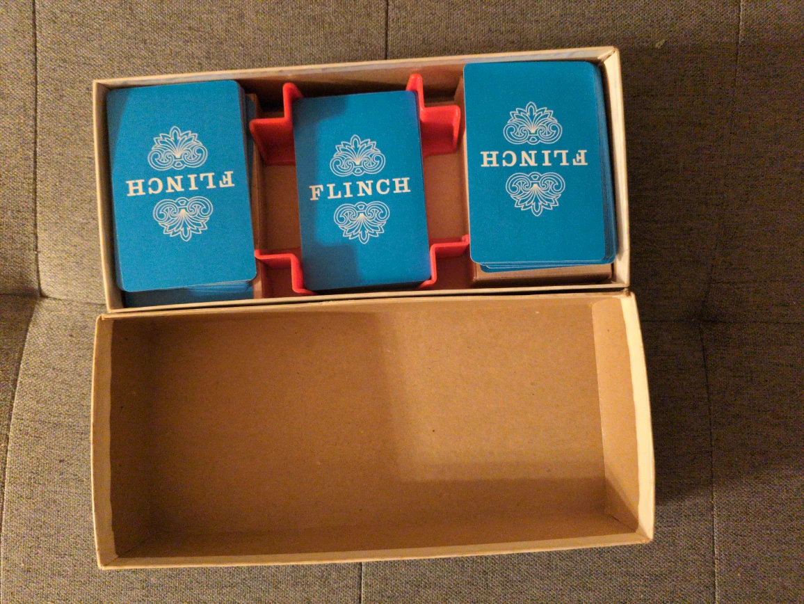 Vintage Parker Brothers Flinch Card Game  - 1963 - photo 2