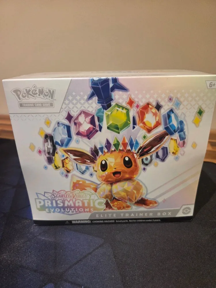 Prismatic Evolutions Trainer Box