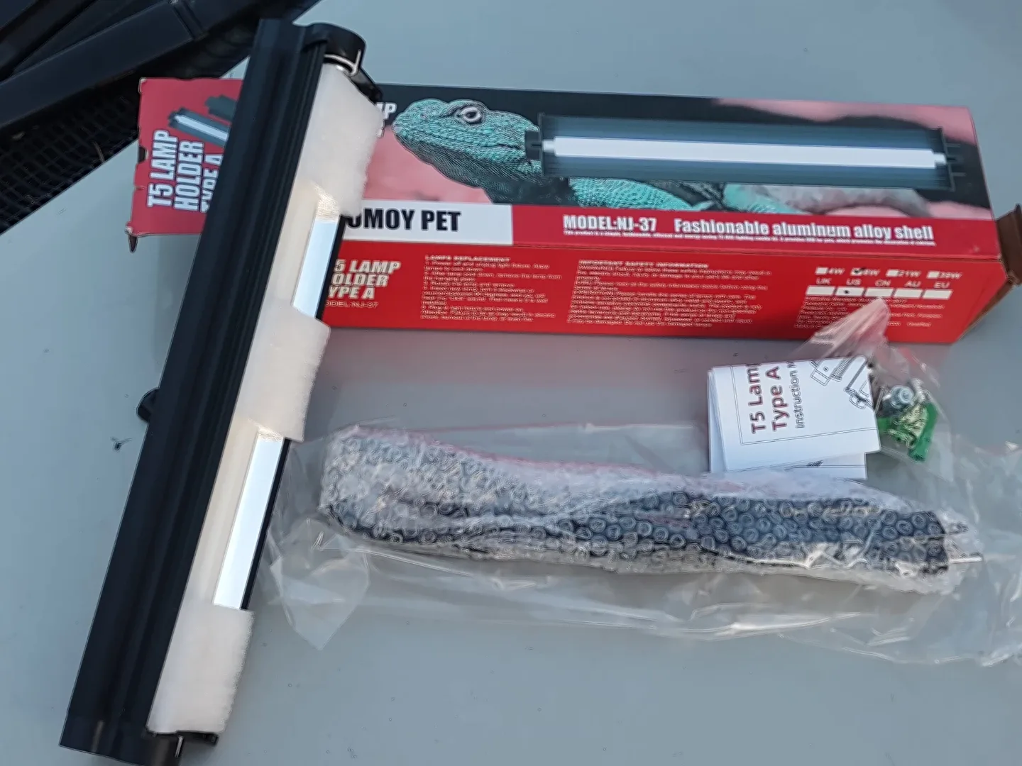 NOMOY PET T5 Lamp Holder Type A Model NJ-37 - NEW image indicator(5)