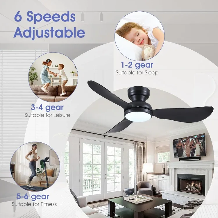 Modern Ceiling Fans with Lights BNIB image indicator(7)