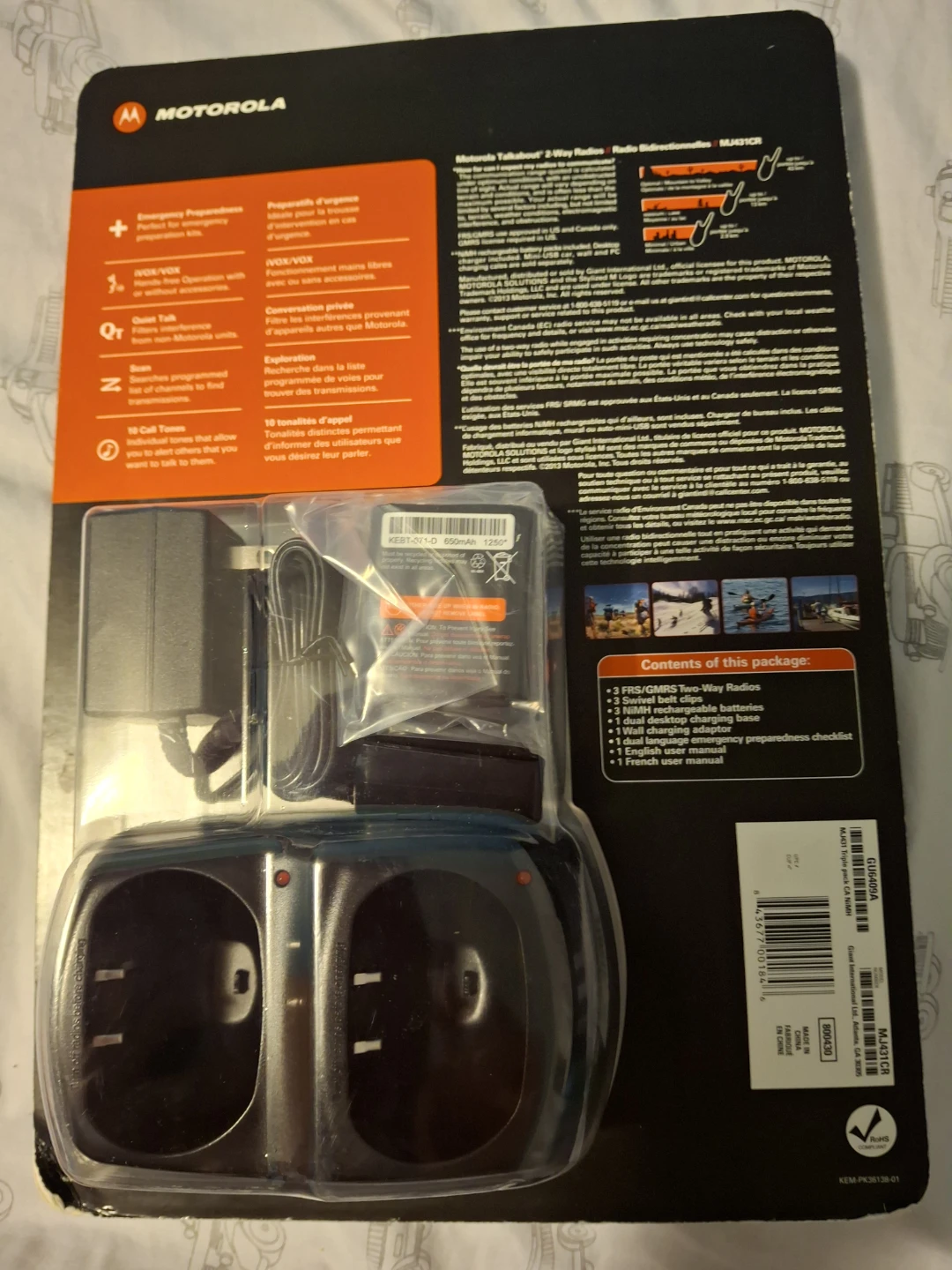 Motorola Talkabout 2-Way Radio, Brand New - photo 2