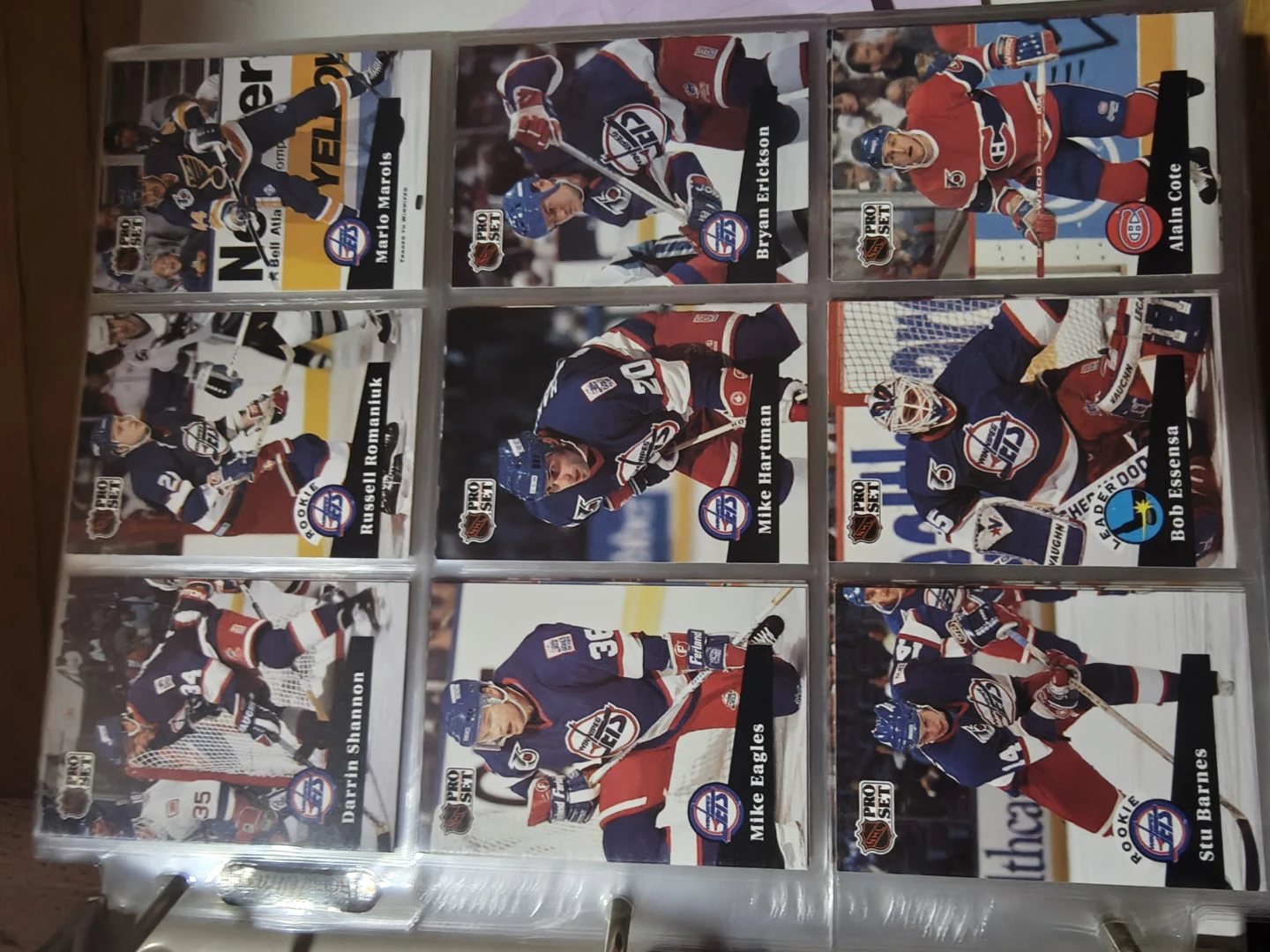 Vintage 1993 NHL Hockey Cards - photo 3